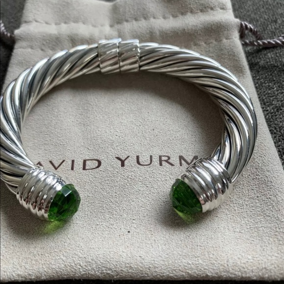 David Yurman 10mm Bracelet with Peridot - Picture 2 of 4